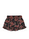 Kinder-Shorts/Bermudas Stoff Schwarz