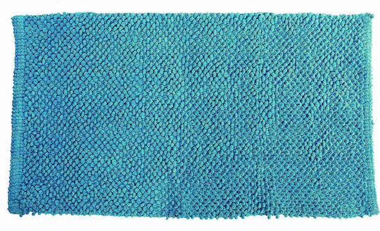 Praktiker Covoare de baie Bumbac BM/1044 Albastru Petrol 50x80cm