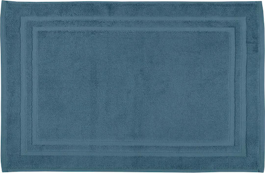 Badematte Baumwolle Rechteckig BTC289006 Petrol Blau 45x70cm
