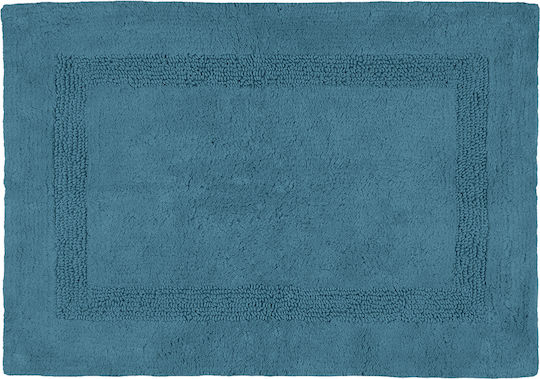Badematte Baumwolle Rechteckig S-F Softness BT2A917006 Petrol Blau 50x80cm
