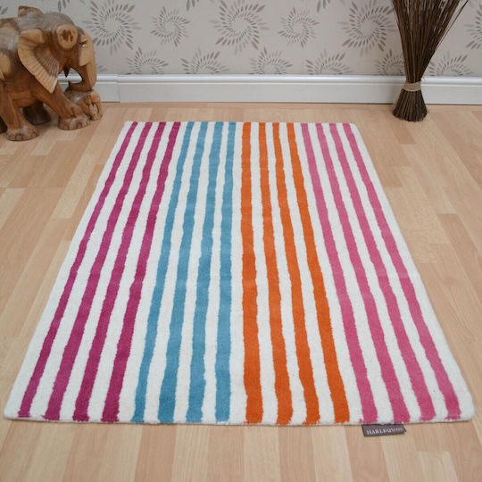 Harlequin Handmade Wool Pink