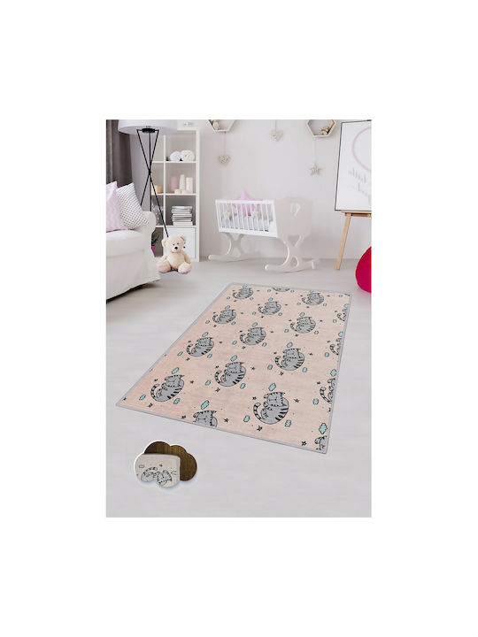 Kinder Teppich Beige 100x150cm