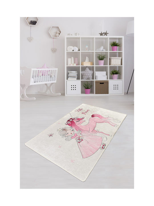 Kids Synthetic Rug Princess 100x160cm