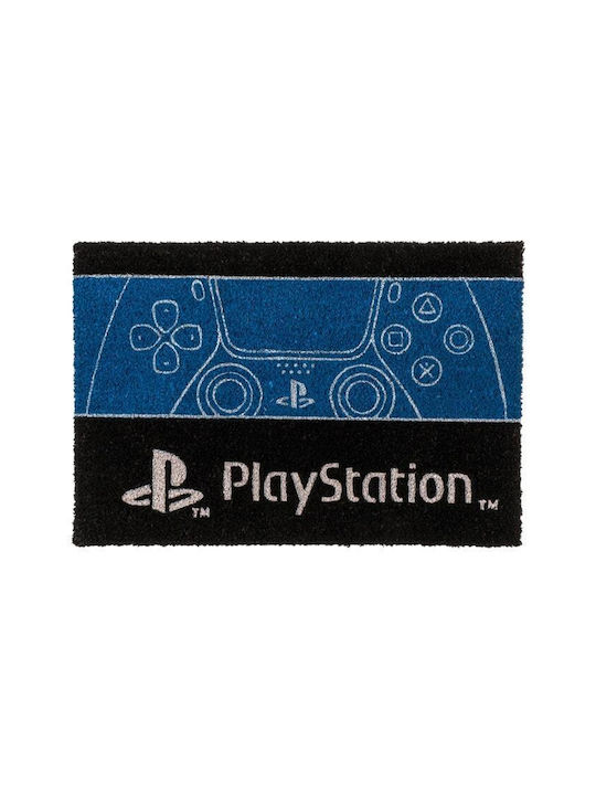 Out of the Blue Coconut Fiber Doormat PlayStation Blue 60x60cm