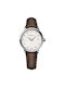 Raymond Weil Toccata Diamonds Γυναικείο Ρολόι 29mm Μπαταρίας με Καφέ Δερμάτινο Λουράκι