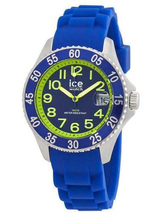 Ice Women's Watch with Blue Rubber Strap