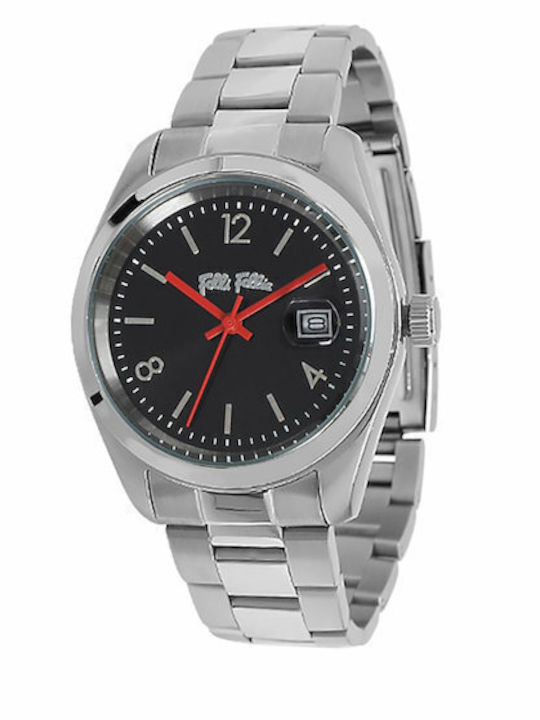 Folli Follie All Time Women's Watch with Black Metal Bracelet
