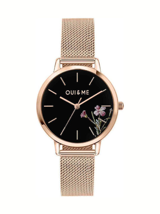 Oui & Me Fleurette Women's Watch with Pink Gold...
