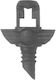 Teco Irrigation Nozzle with Maximum Throw Angle 90° Black