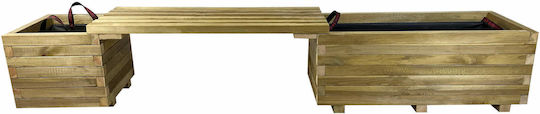 Tesias Set 2 Pots Wooden