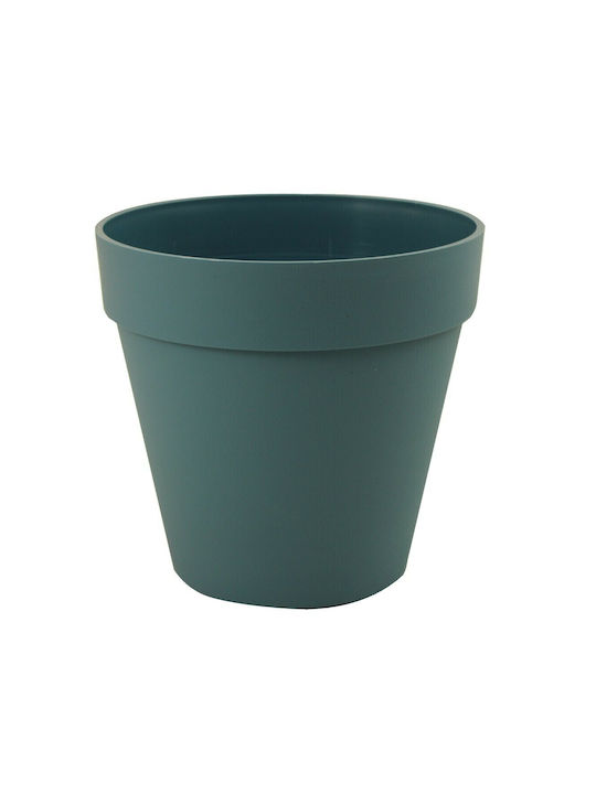 Sic Plast DECO Flower Pot 26x24cm Petrol