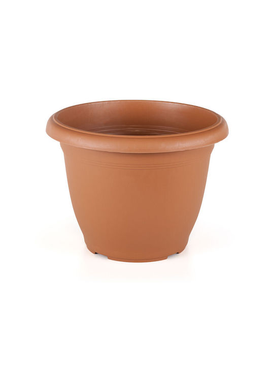 Serinova Flower Pot in Brown Color