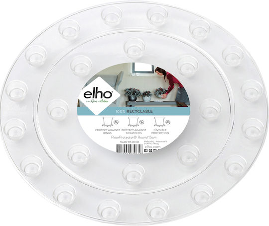 Elho Πιάτο Γλάστρας Πλαστικό Διάφανο 25x25εκ. 1400004329