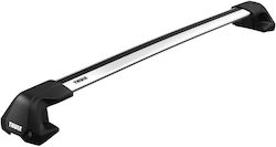 Thule Μπάρες Οροφής Αλουμινίου Wingbar για Ford Edge (Σετ χωρίς πόδια) Ασημί