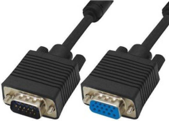 Autonics Cable VGA male - VGA male Μαύρο 20m (04.001.0397)