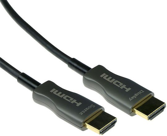 Intronics HDMI 2.1 Ultra High Speed 48Gbps 4K 120Hz HDR VRR Kabel HDMI-Stecker - HDMI-Stecker 20m Schwarz