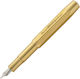 Kaweco BRASS Sport Writing Pen Fine Gold made of Brass with Blue Ink