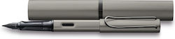 Lamy Πένα Γραφής Medium Γκρι με Μπλε Μελάνι