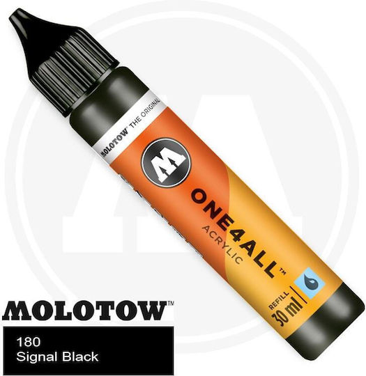 Molotow Marker Negru Pentru Sticlă