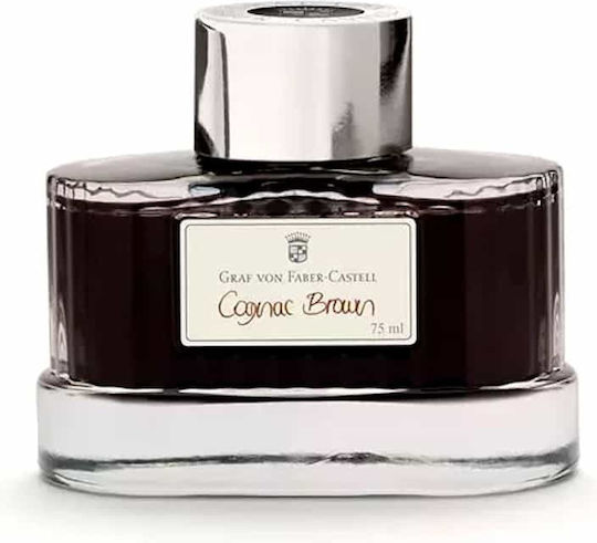 Graf Von Faber-Castell Ανταλλακτικό Μελάνι για Πένα Extra Fine Καφέ 75ml