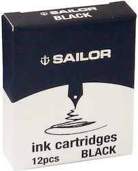 Sailor 12 Replacement Inks for Fountain Pen Black