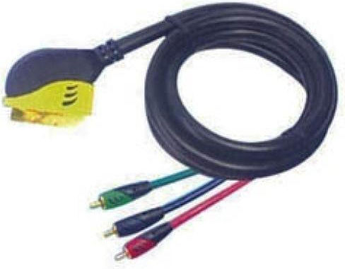Cable Scart male - Component male 1.5m Black 01.079.0055
