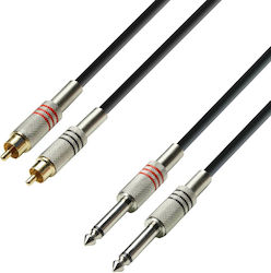 Adam Hall P69AH035 RCA-Stecker - RCA-Stecker 1m