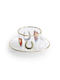 Seletti Glass Brown Cup Set Transparent