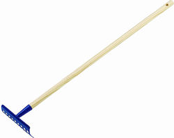 Lux Tools Τσουγκράνα Χώματος με Κοντάρι