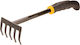 Topex 804075 Gartenrechen Bogenharke Gartenrechen