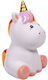 Kids Ceramic Money Box White 10x10x16cm