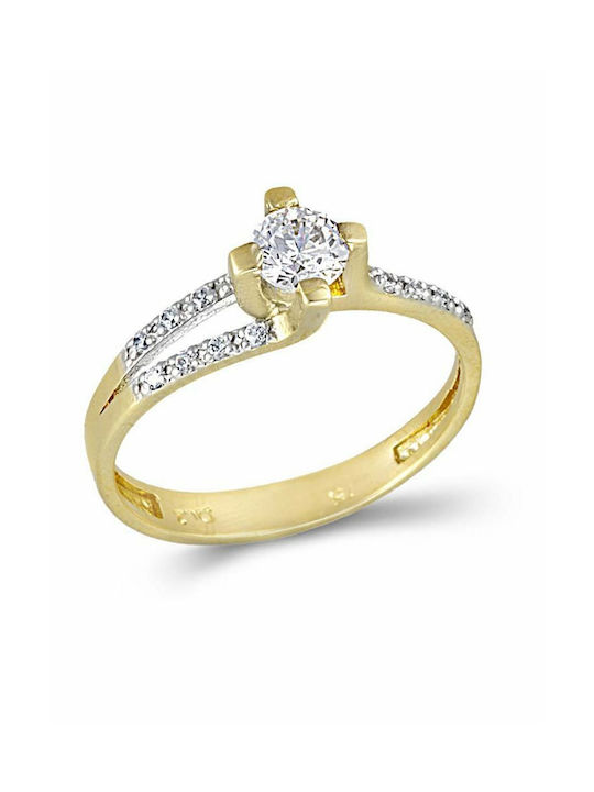 Paraxenies Single Stone from Gold 14K