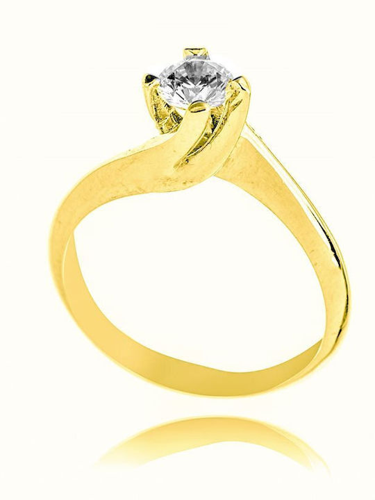 Paraxenies Single Stone from Gold Plated Silver