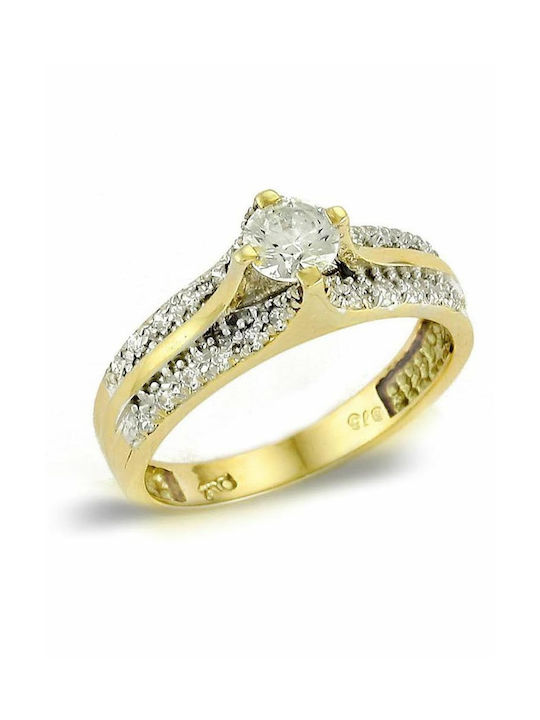 Paraxenies Single Stone from Gold 14K