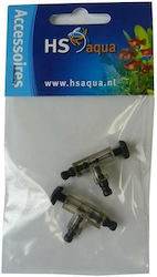 HS Aqua Aquarium Valve 2pcs