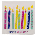 Party Napkins Multicolored 33x33cm. 20pcs