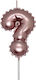 Kardasis Birthday Candle Number in Pink Color 555-10
