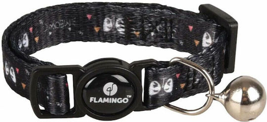 Flamingo Simba Katzenhalsband Schwarz