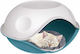 Georplast Nest Katze Blau 57x48x32cm