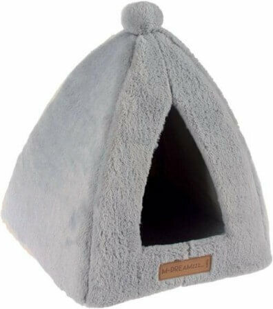 M-Pets Yull Φωλιά Γάτας Γκρι 37x37x37cm