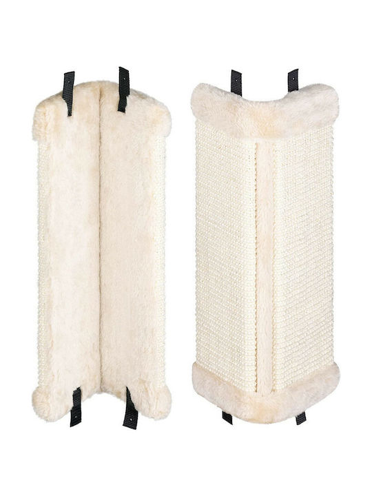 Navaris Scratching Post Posts Beige Wall Mounted 43x22x2cm