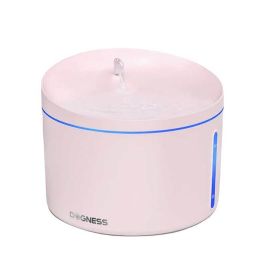 Dogness Water Αυτόματη Πλαστική Ποτίστρα / Συντριβάνι για Σκύλο & Γάτα 3.2lt σε Ροζ Χρώμα