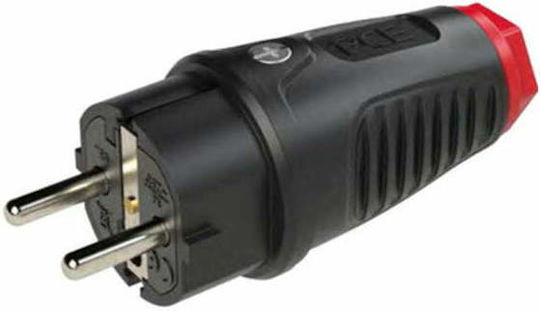 PCElectric Taurus2 Φις Ρεύματος Αρσενικό Σούκο Μαύρο