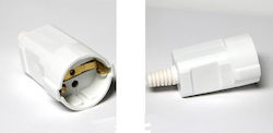 KAL Electronics Φις Ρεύματος Θηλυκό Σούκο Λευκό KAL Electronics Φις Ρεύματος Θηλυκό Σούκο Λευκό