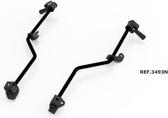 Puig Motorcycle Windshield & Windscreen Installation Kit for Honda Africa Twin CRF1000L 3493N