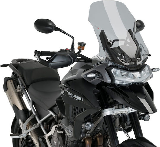 Puig TOURING SCREEN Motorcycle Windshield & Windscreen Tinted Visor for Triumph Tiger 10458
