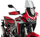 Puig Motorcycle Windshield & Windscreen Tinted Visor for Honda CRF1100L Africa Twin 3818H