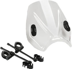 Puig Transparentes Visier Motorrad für BMW R neunT für Ducati Monster für Honda VT (Verkaufstest) / Rebell / CB1000R / Hornisse für Kawasaki BN 125 für Triumph Verwirbler 20702W Puig Transparentes Visier Motorrad für BMW R neunT für Ducati Monster für Honda VT (Verkaufstest) / Rebell / CB1000R / Hornisse für Kawasaki BN 125 für Triumph Verwirbler 20702W