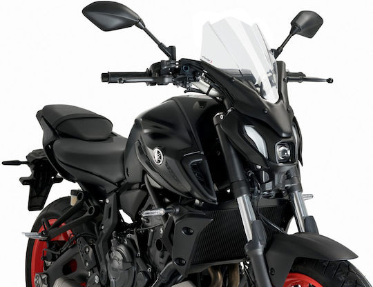 Puig Прозрачна козирка Мотоциклет за Yamaha MT-07 20619W