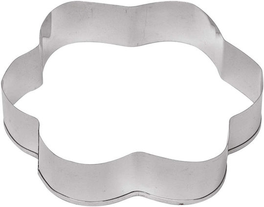Excelsa Metallic Flower-Shaped Cookie Cutter 6pcs